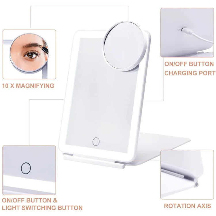 Protable LED Makeup Mirror