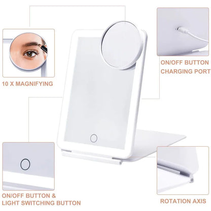 Protable LED Makeup Mirror