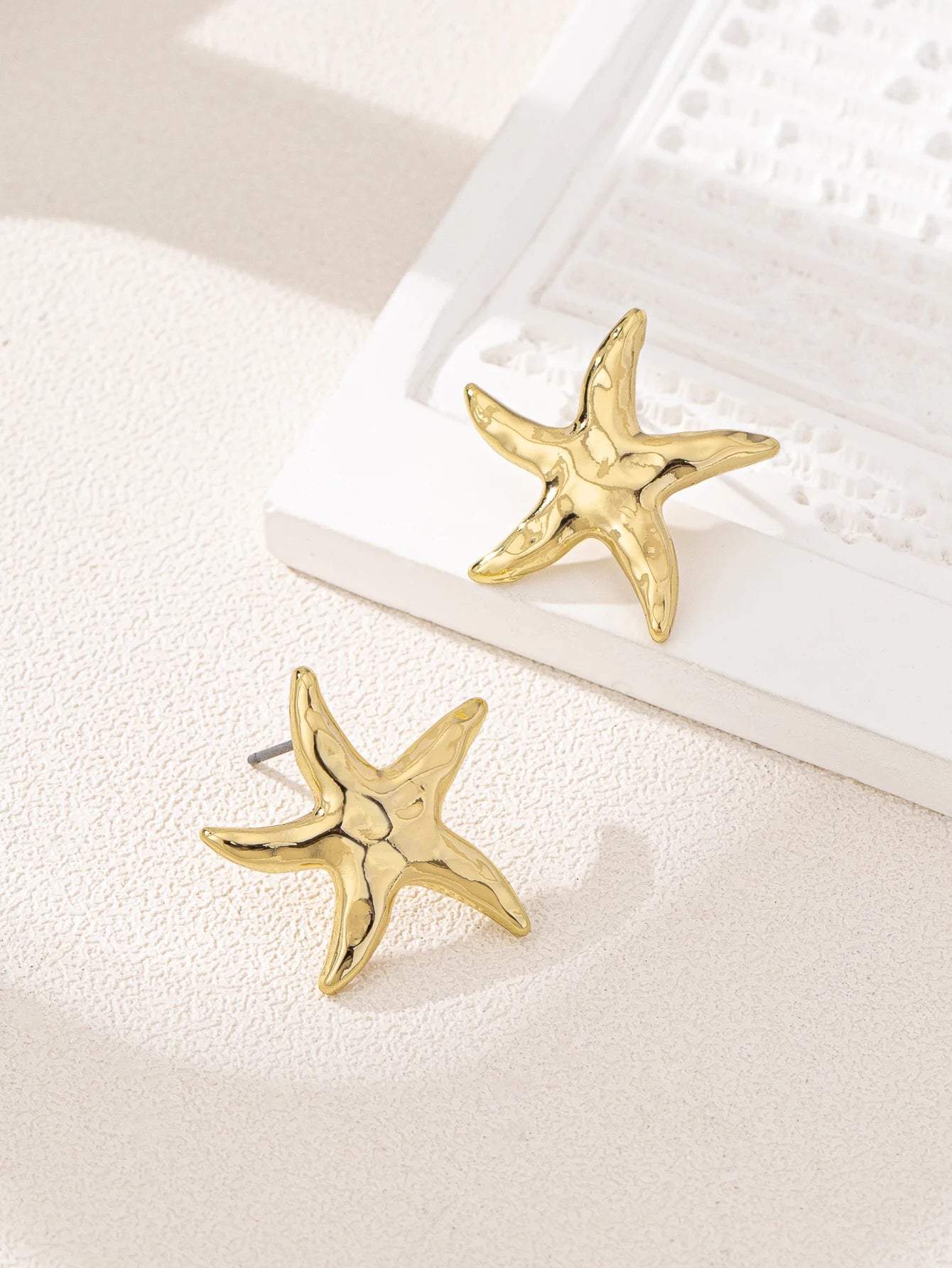 Stellar Starfish Stud Earring